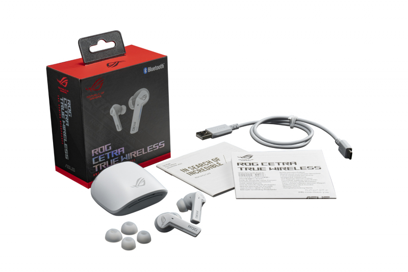 ROG CETRA True Wireless White Headphone