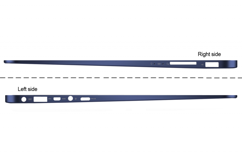 Authentic Blue QWERTY Keyboard for Asus ZenBook