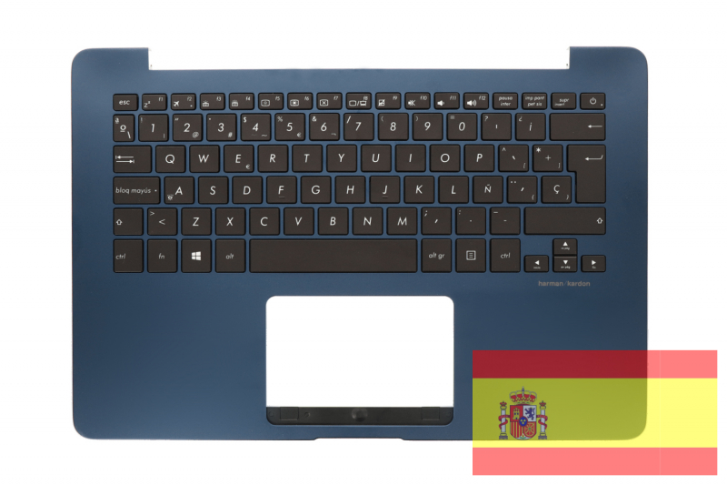 Authentic Blue QWERTY Keyboard for Asus ZenBook