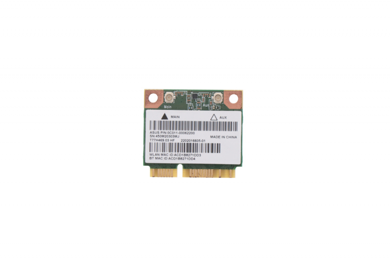 Asus WIFI and Bluetooth card - 0C011-00062200 Asus WIFI and Bluetooth card