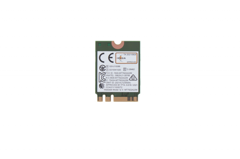 Asus WIFI and Bluetooth card - MT7922A22M Asus WIFI and Bluetooth Card - MT7922A22M