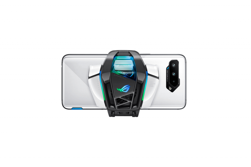 ROG Phone 5 and ROG Phone 5s Pack Aero Active Cooler Fan + black Bumper