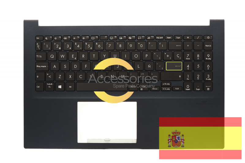 Asus Black Spanish QWERTY keyboard
