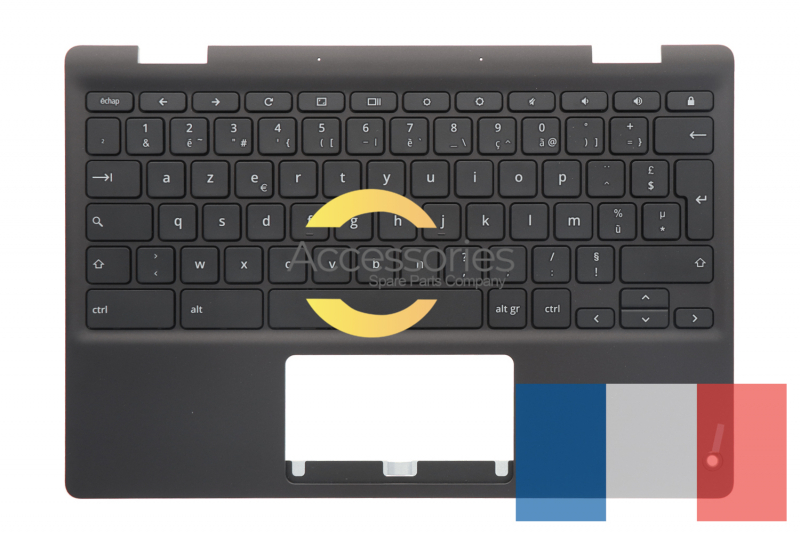 Asus ChromeBook Black French Keyboard