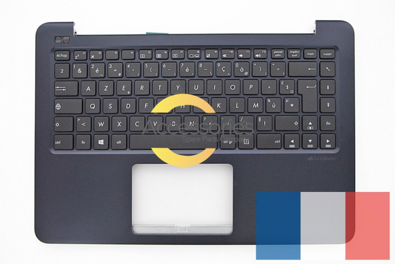 Asus dark blue French AZERTY keyboard