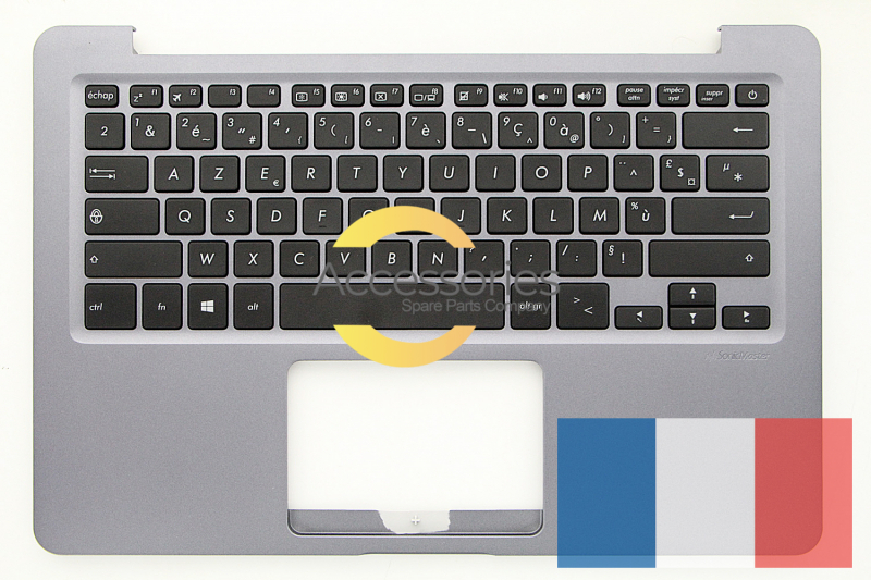 Asus VivoBook French AZERTY grey keyboard