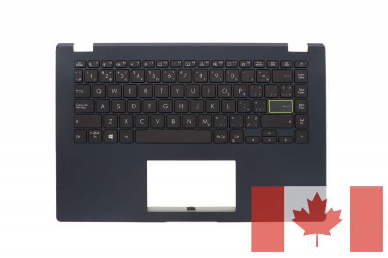 Asus Canadian Midnight blue keyboard