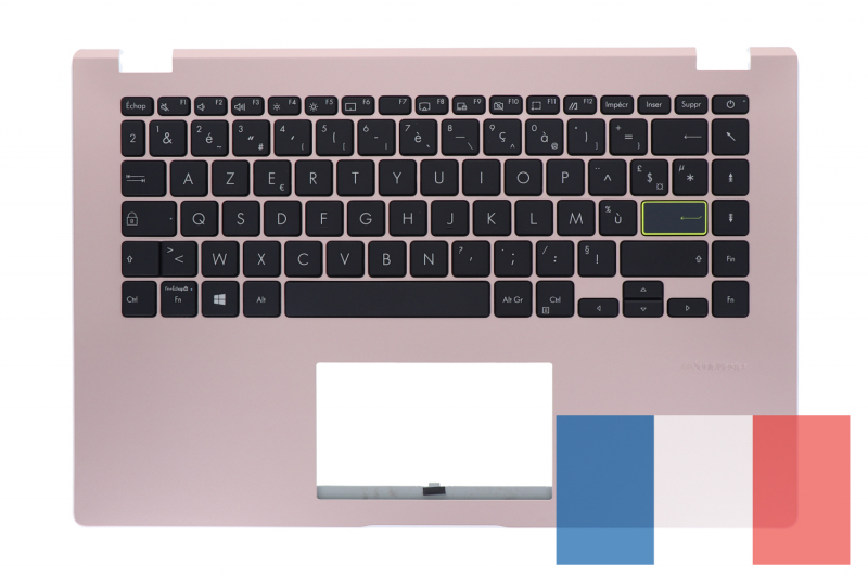 Asus rose gold keyboard
