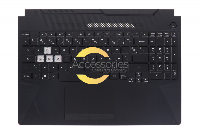 Asus Black backlit French Keyboard