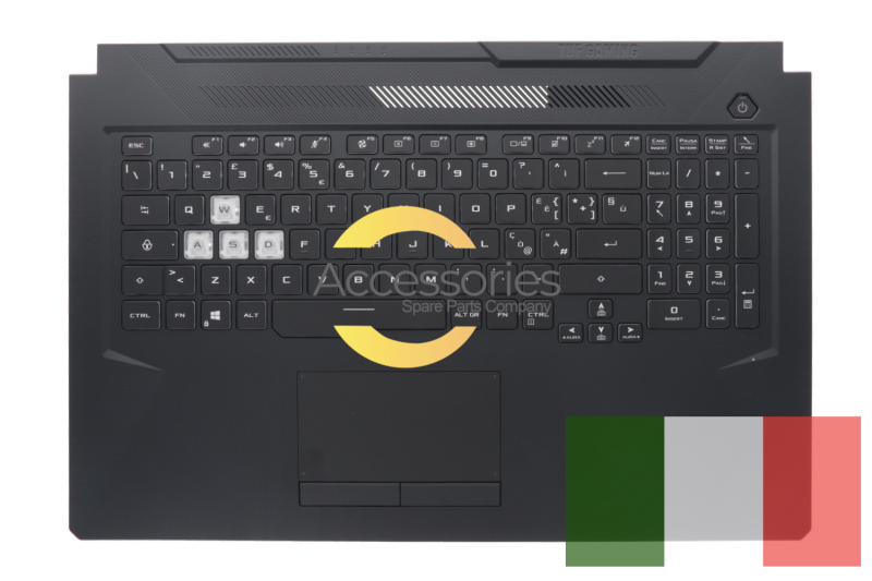 Asus Black backlit Italian backlit keyboard