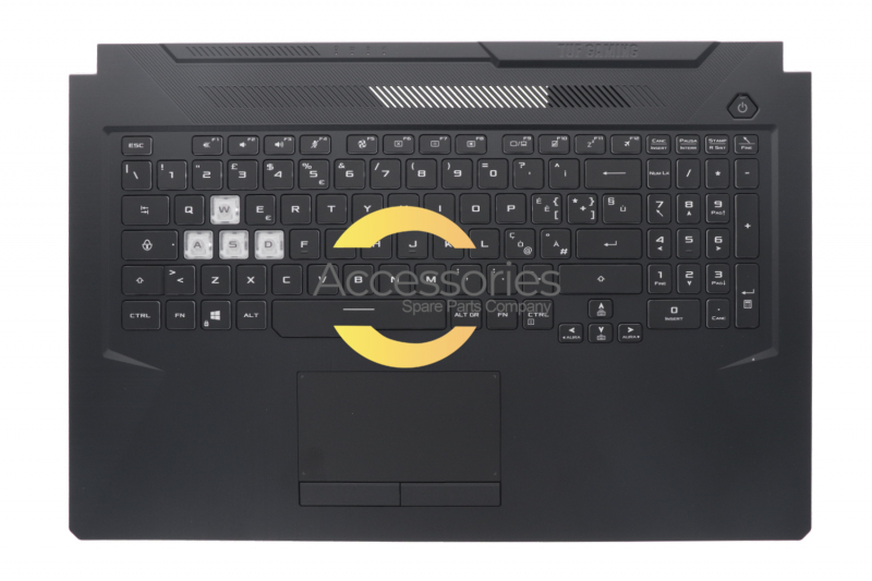 Asus Black backlit Italian backlit keyboard