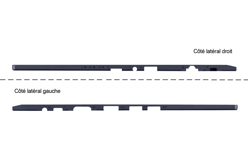 French black keyboard - Asus ExpertBook B1