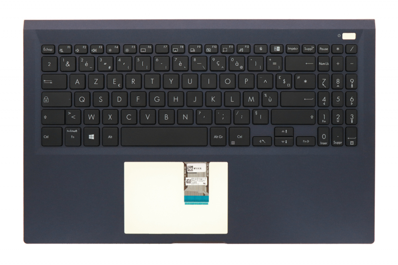 French black keyboard - Asus ExpertBook B1