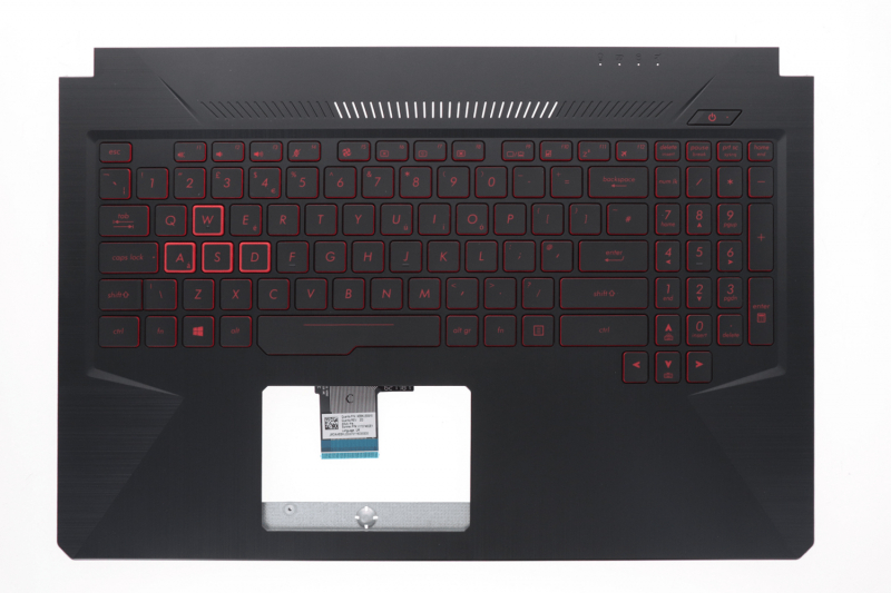 Asus TUF Gaming backlit English QWERTY keyboard