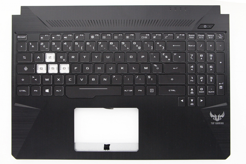 Asus TUF Gaming Black Backlit Keyboard - French AZERTY