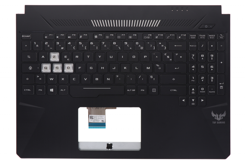 Asus TUF Gaming French Black Backlit Keyboard