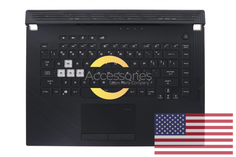 Asus ROG Strix Black Backlit American keyboard