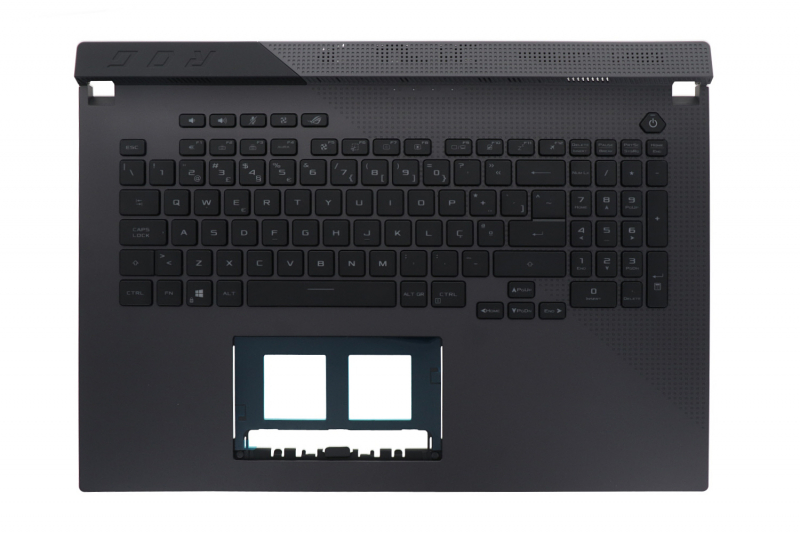 Asus ROG Strix backlit grey Portuguese keyboard
