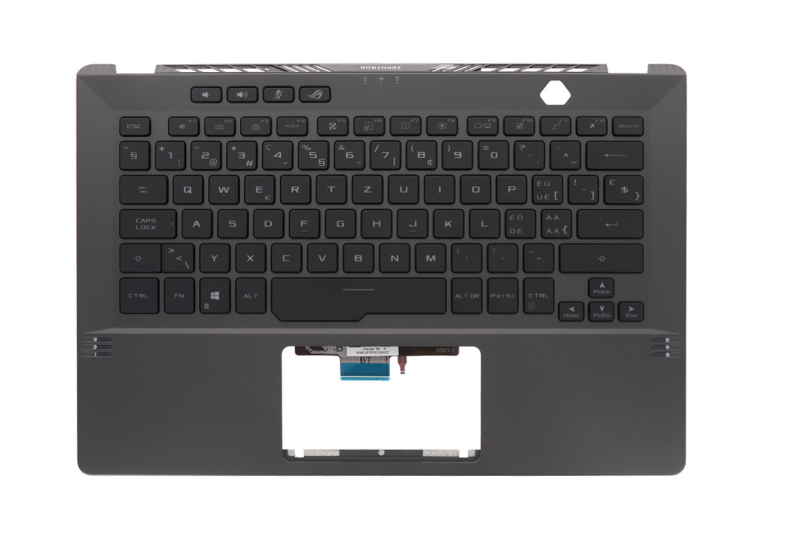 Backlit Swiss Grey Keyboard for Asus ROG Zephyrus