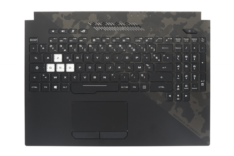 Asus Black Backlit Replacement Gaming Keyboard