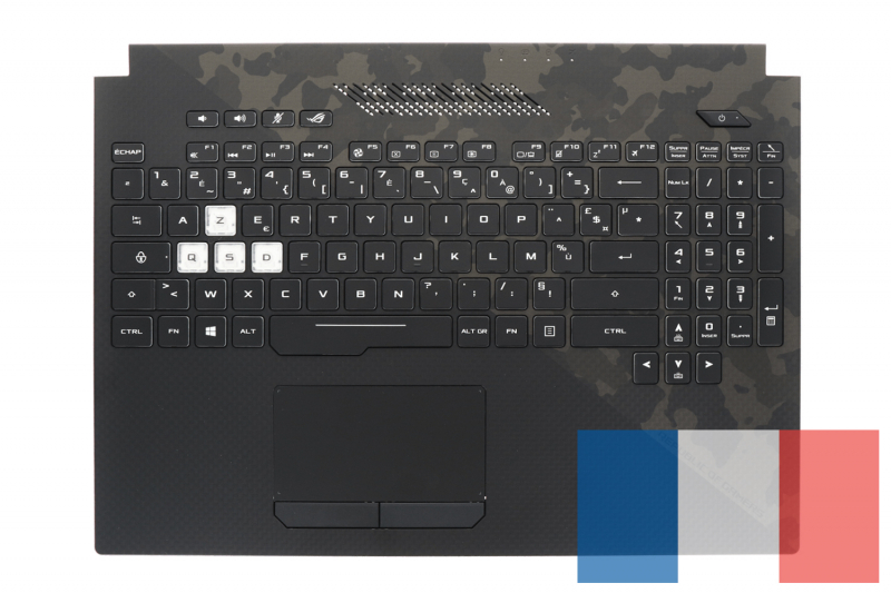 Asus Black Backlit Replacement Gaming Keyboard