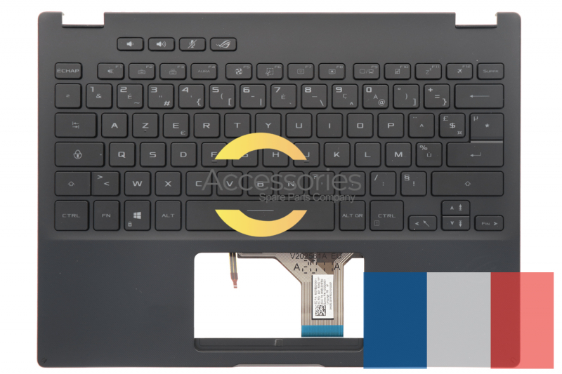 Asus French Black backlit keyboard