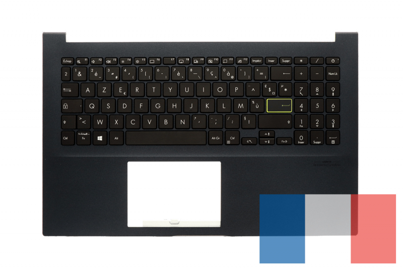 Black Asus VivoBook keyboard