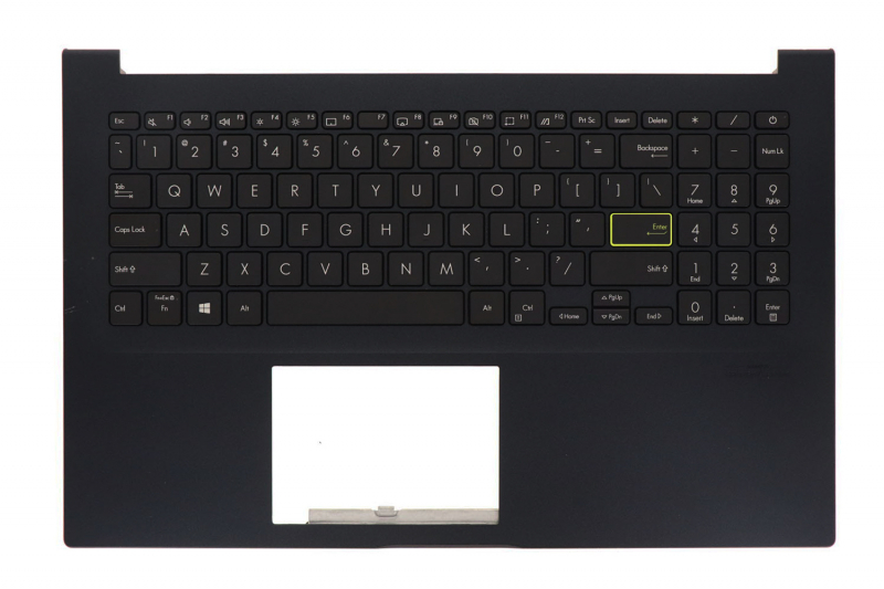 Asus American Keyboard VivoBook QWERTY Black