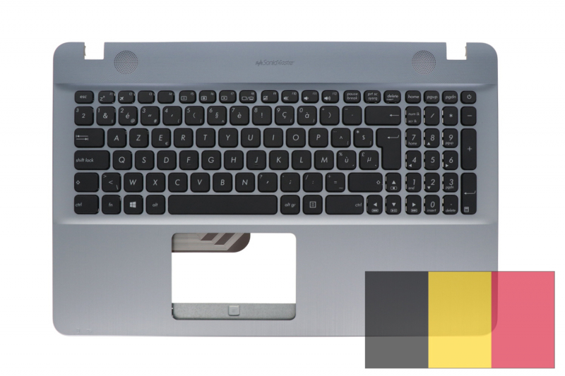 Official Asus Silver Belgian Replacement Keyboard