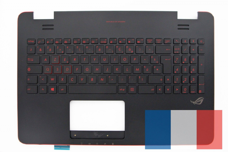 Asus backlit black keyboard