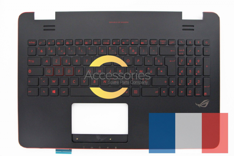 Asus Black backlight French Keyboard