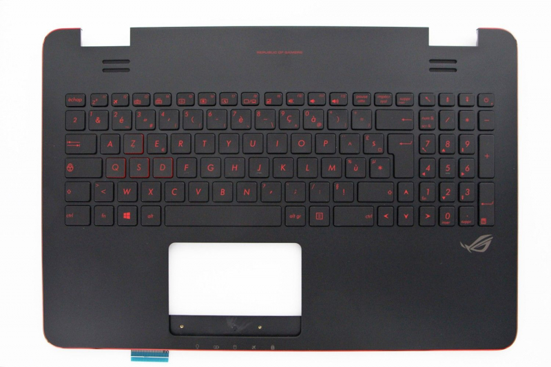 Asus backlit black keyboard