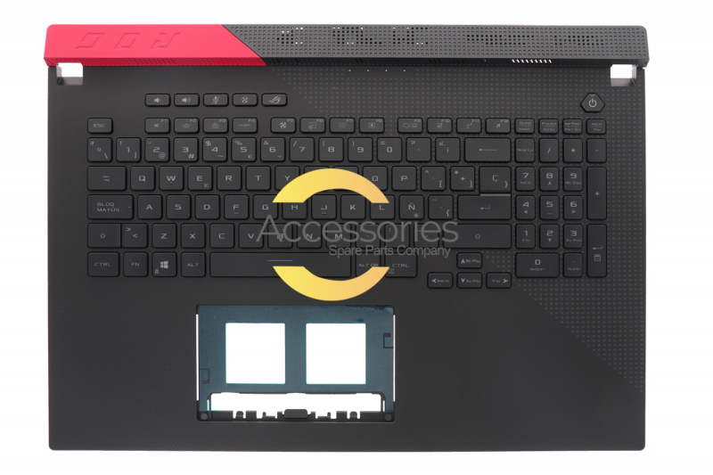 Asus Black Backlit Spanish Keyboard