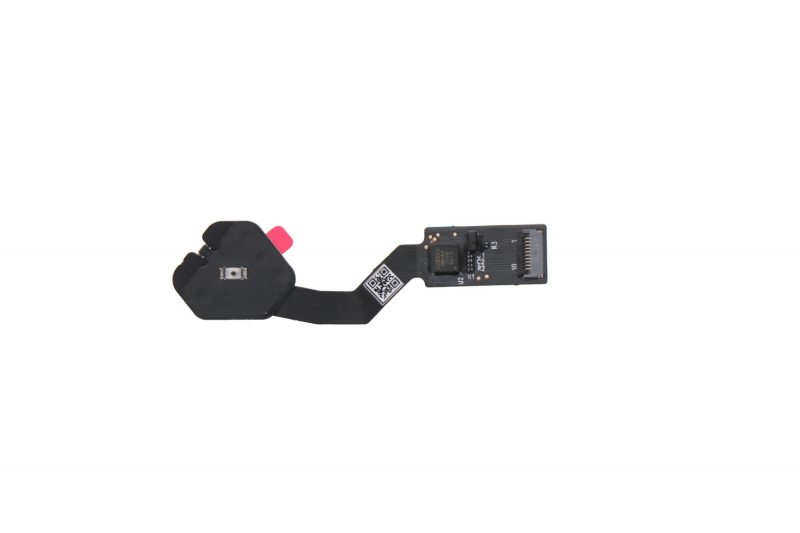 White Asus power button fingerprint sensor