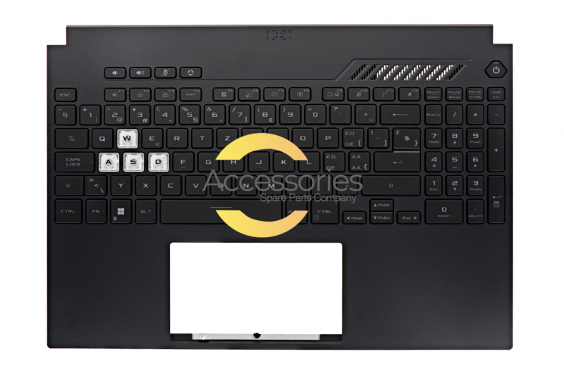 Asus Swiss black backlit keyboard