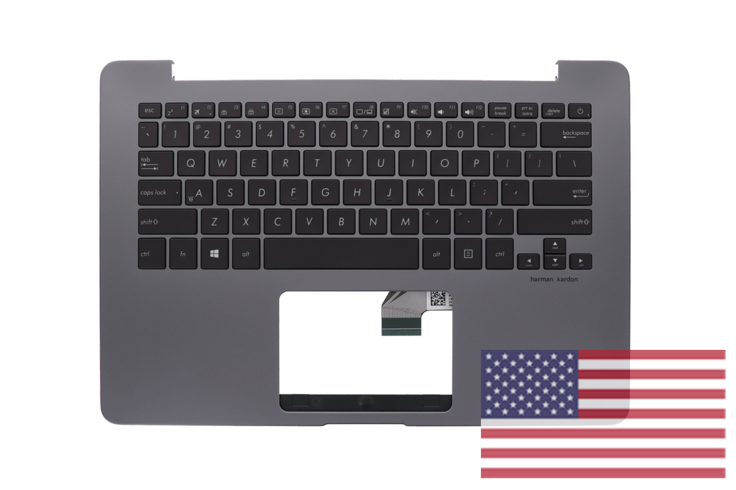 Asus ZenBook American Grey backlit keyboard | Official Asus Asus ZenBook American Grey backlit keyboard | Official Asus