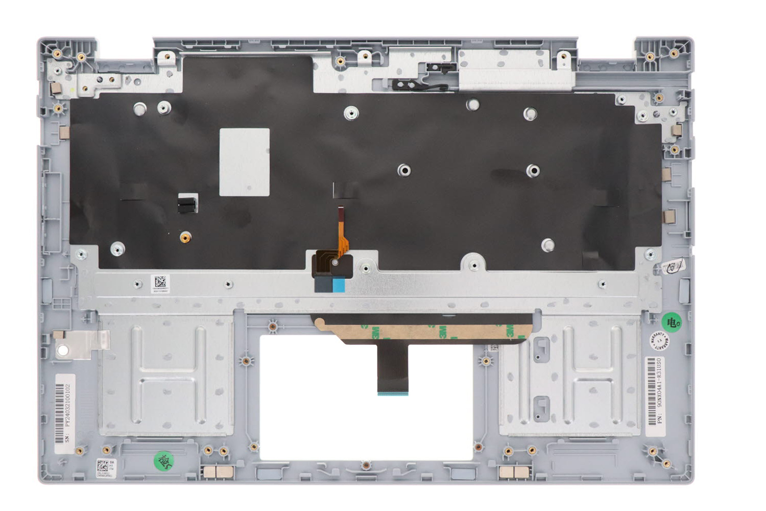 Silver Keyboard for ASUS Chromebook Flip