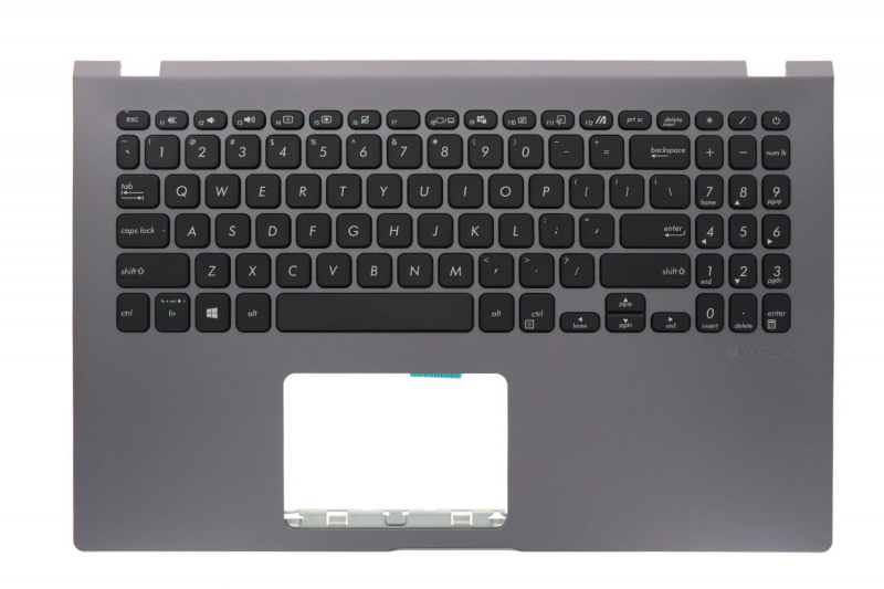 Authentic Asus Gray US Keyboard