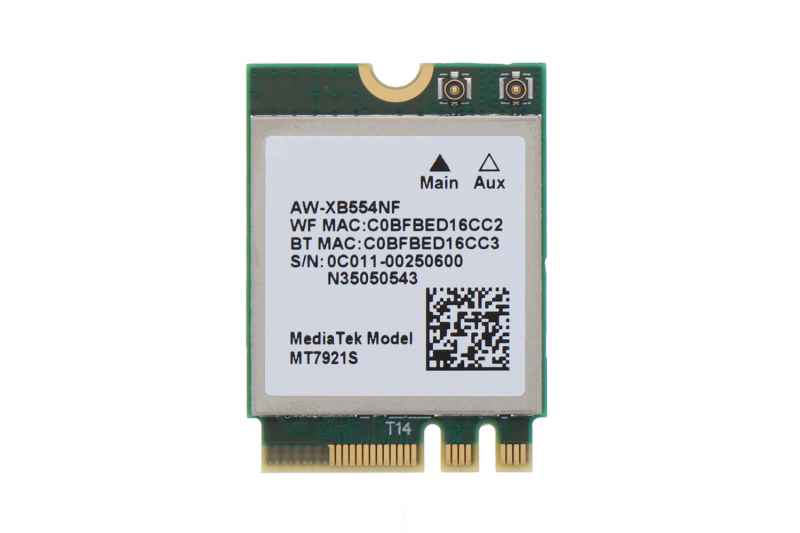 Asus WIFI and Bluetooth card - 0C011-00250600 Asus WIFI and Bluetooth card - 0C011-00250600