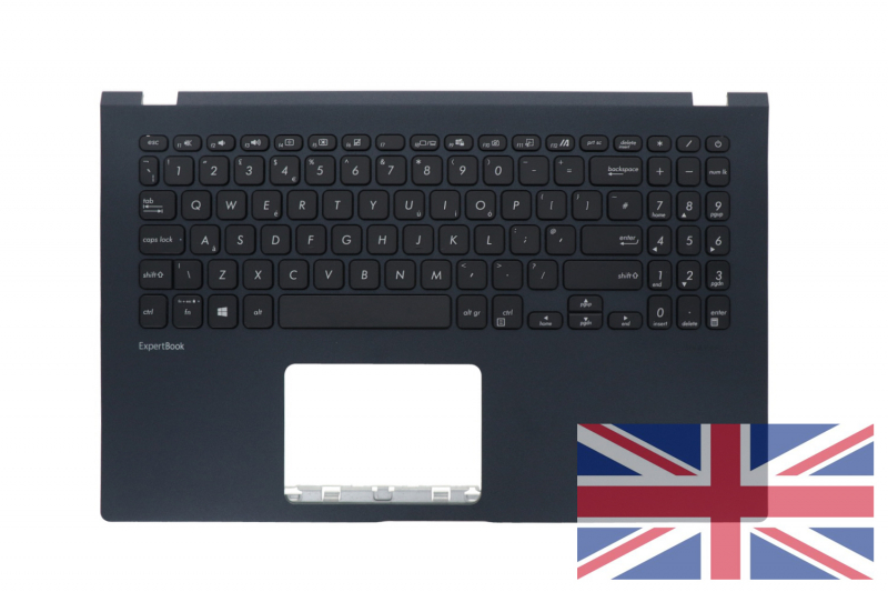 Black Asus English QWERTY laptop keyboard Asus black English QWERTY laptop keyboard