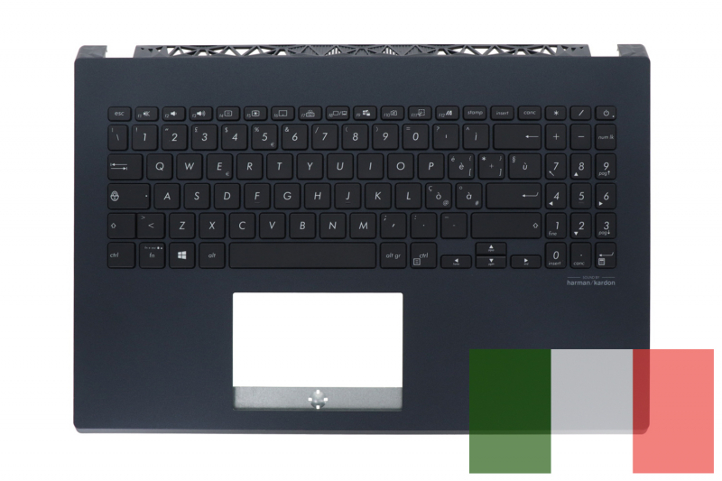 Asus VivoBook Blue backlit Italian keyboard