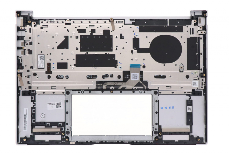 Asus ZenBook American Silver Backlit keyboard