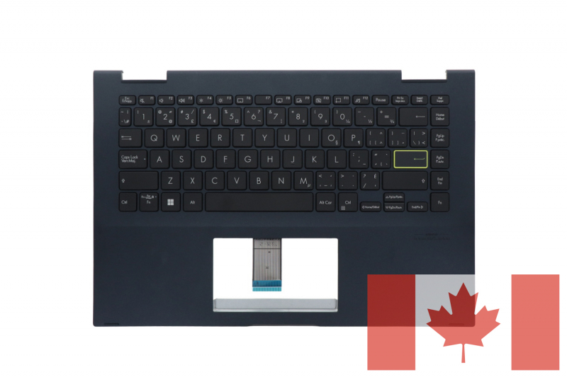 Official Asus Canadian QWERTY Black Keyboard