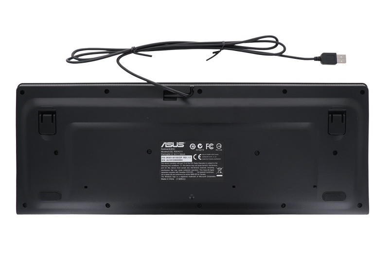 Asus Black wired English keyboard - 0K001-00130CDP