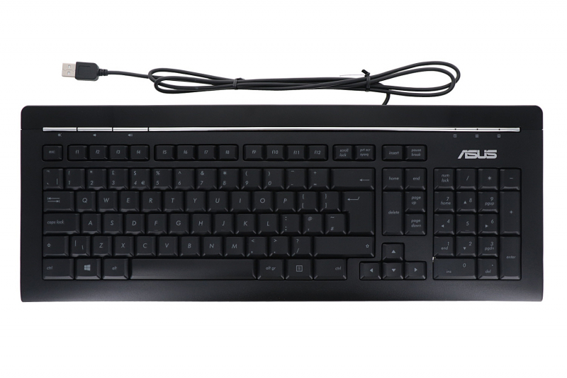 Asus Black wired English keyboard - 0K001-00130CDP