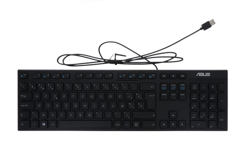 Asus Belgian Wired Black Keyboard (OEM)