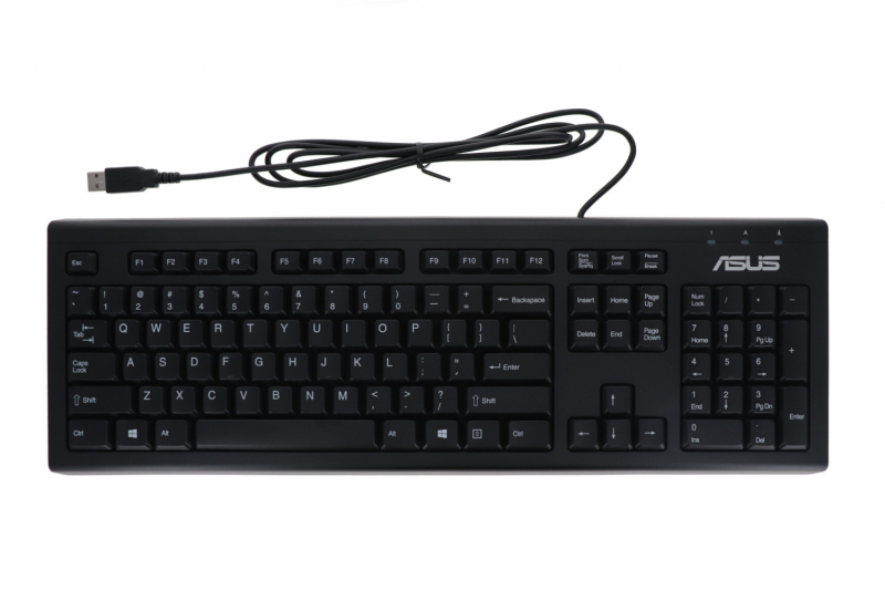 Asus American Wired Black Keyboard (OEM)