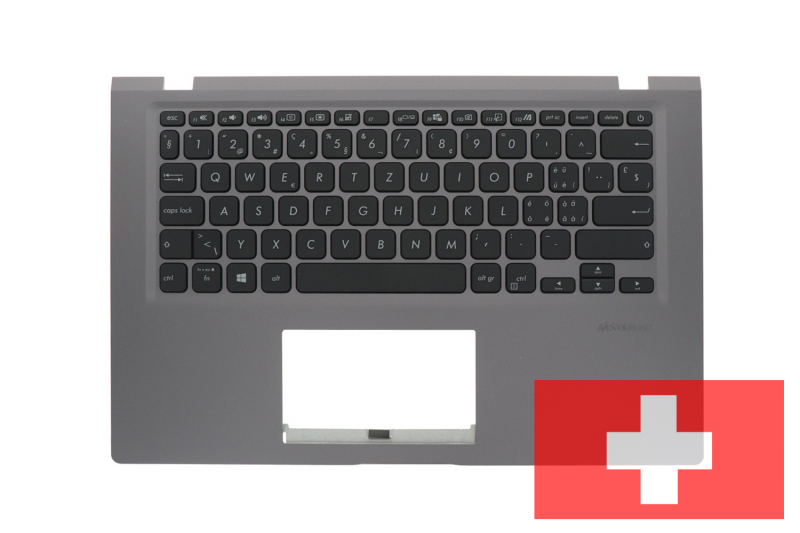 Authentic Swiss QWERTZ Grey Asus Keyboard