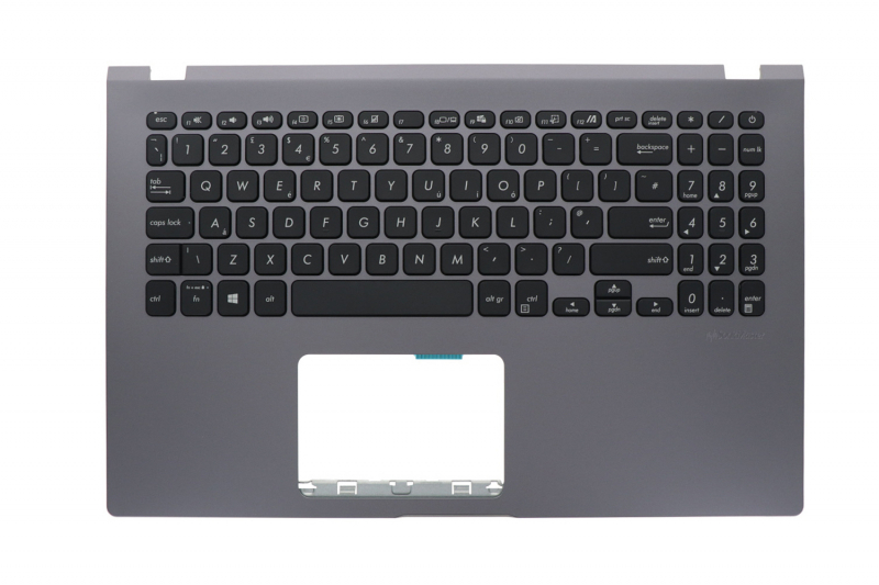 Asus English Gray Laptop Keyboard QWERTY