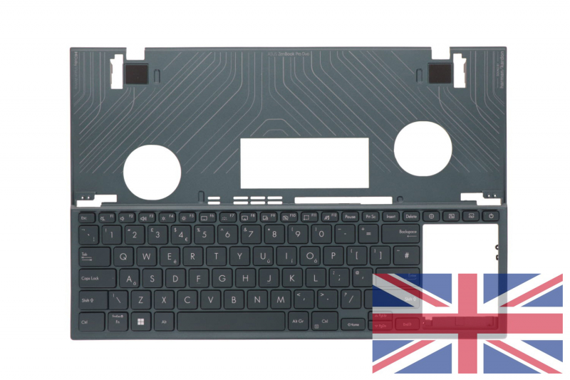 Backlit English Keyboard for ZenBook Pro Duo Backlit English keyboard for ZenBook Pro Duo